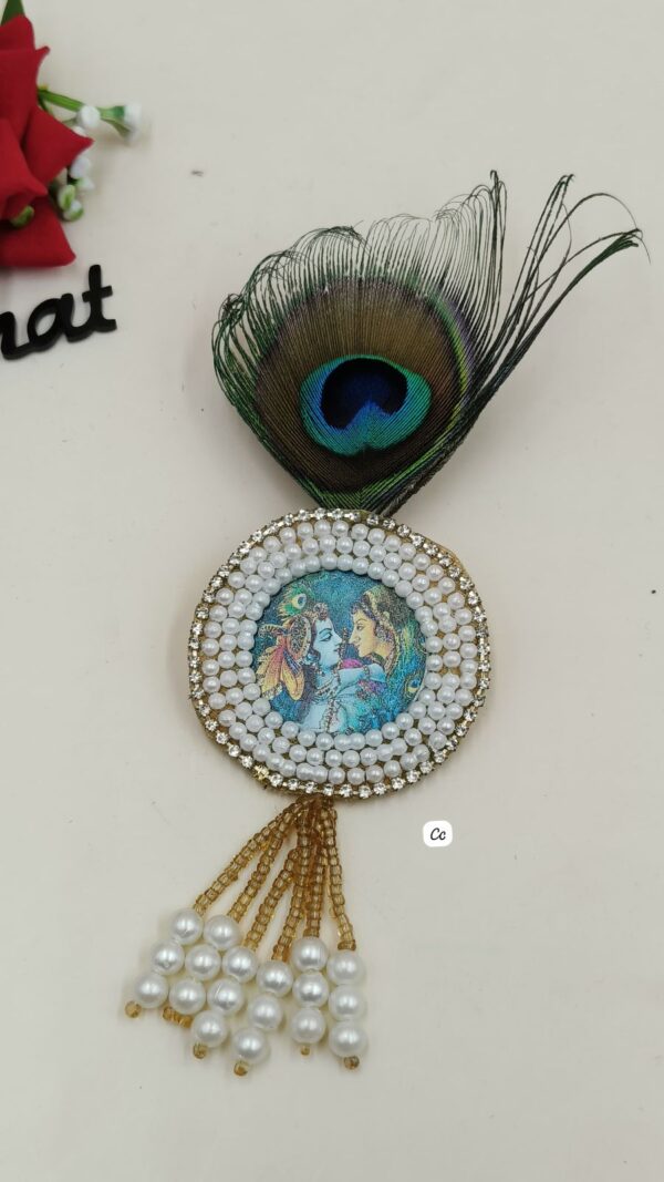 Radha krishna broochs