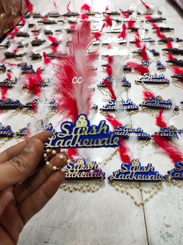 Customize name brooch