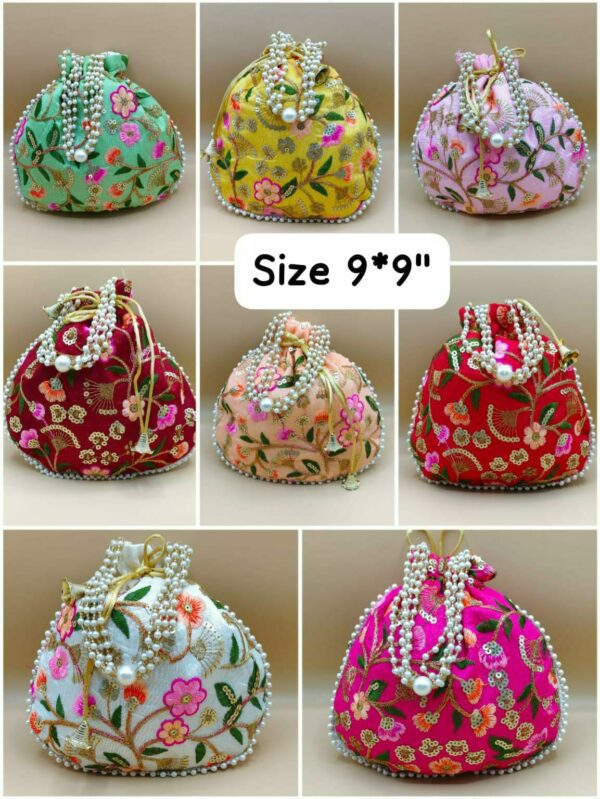 Potli Bag 9 By 9 Inch