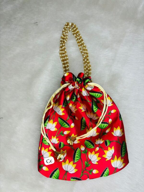 Printed Potli Bag