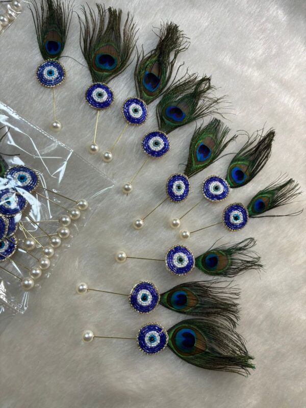 Evil Eye Lapel Pin Brooch