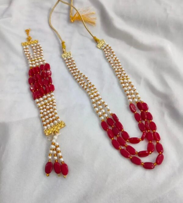 Swagat Combo For Wedding Mala Plus Brooch