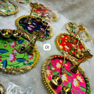 Hamper Plate Bell Tilak Stick
