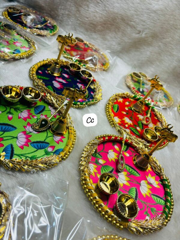 Hamper Plate Bell Tilak Stick
