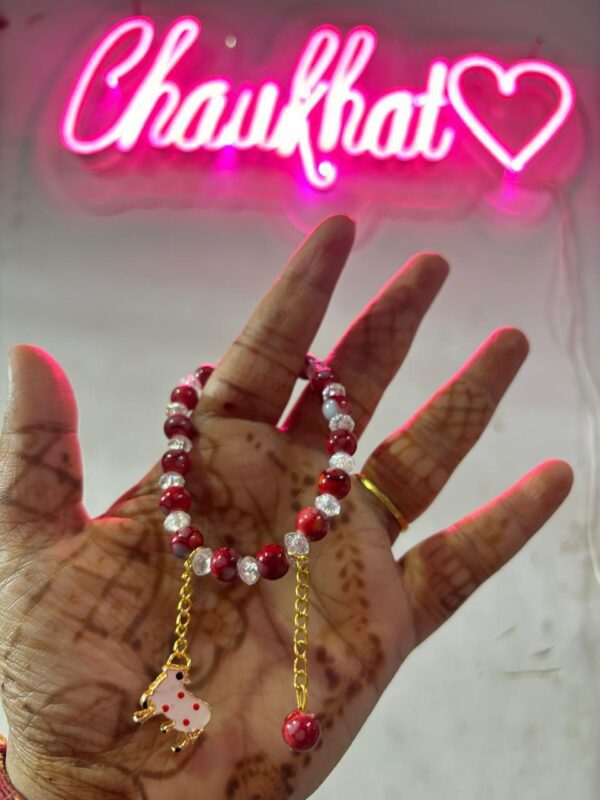 Gold Rakhi Design