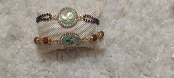 Rakhi With Rudraksha