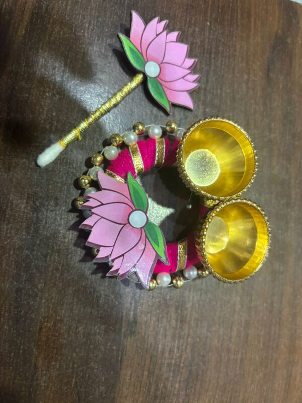 Roli Chawal Plate With Tilak Stick