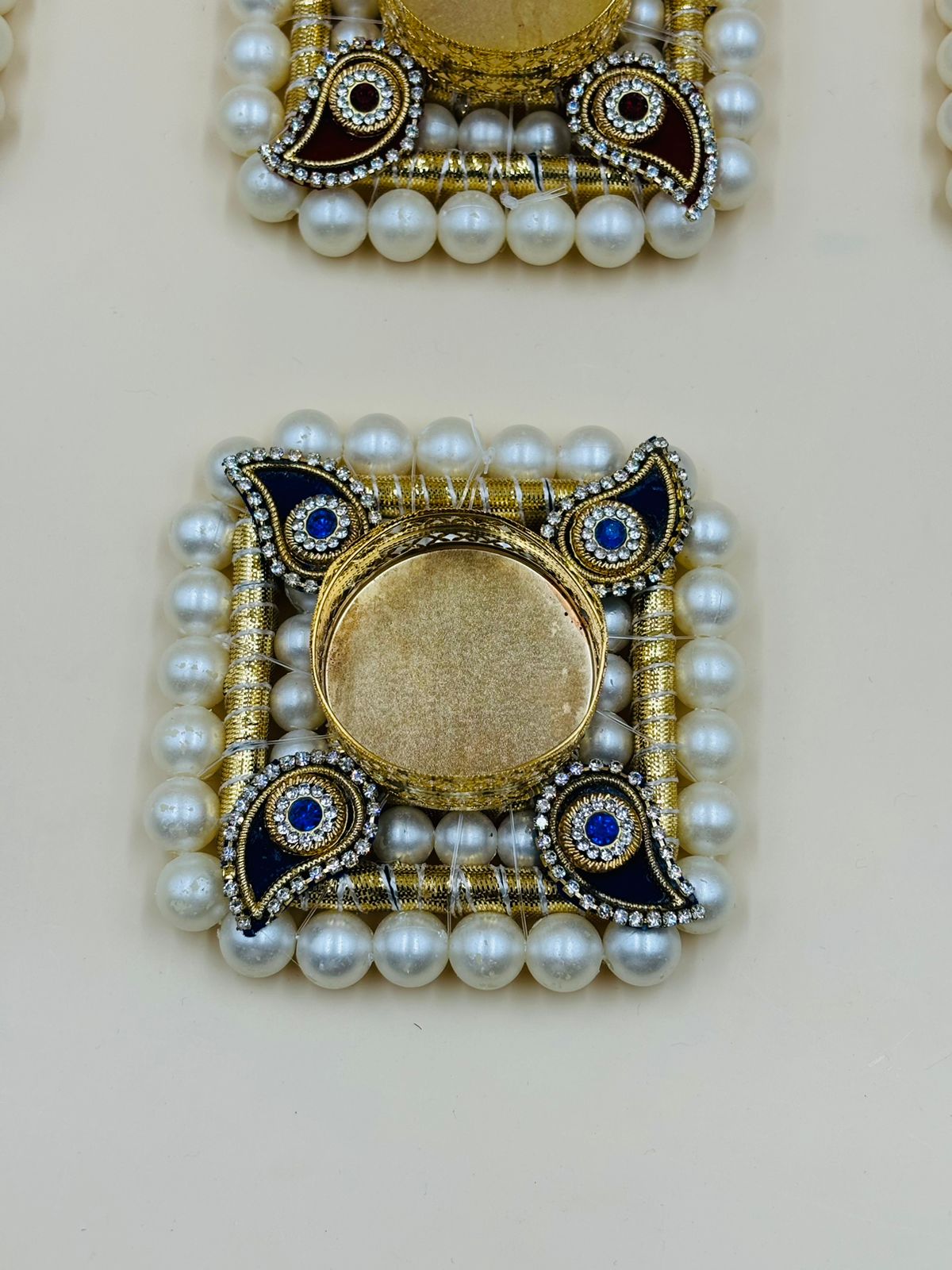 Pearl T-Light Candle Holder | Elegant Festive & Wedding Home Decoration