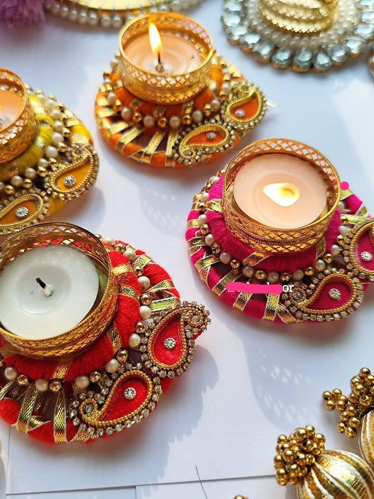 T-Light Candle Holder Diwali Collection | Elegant Festive & Wedding Home Décor