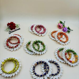 Shell & Kodi Design Kangan – Latest Traditional Bangles Collection/ only ( 1 piece)
