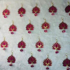 Lotus Design Hanging Bandarwal Designer Door Toran for Home, Festival & Wedding Decor