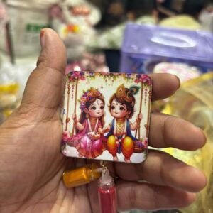Radha Krishna Haldi Kumkum Hamper – Divine Pooja & Gifting Collection ( 1 Piece)