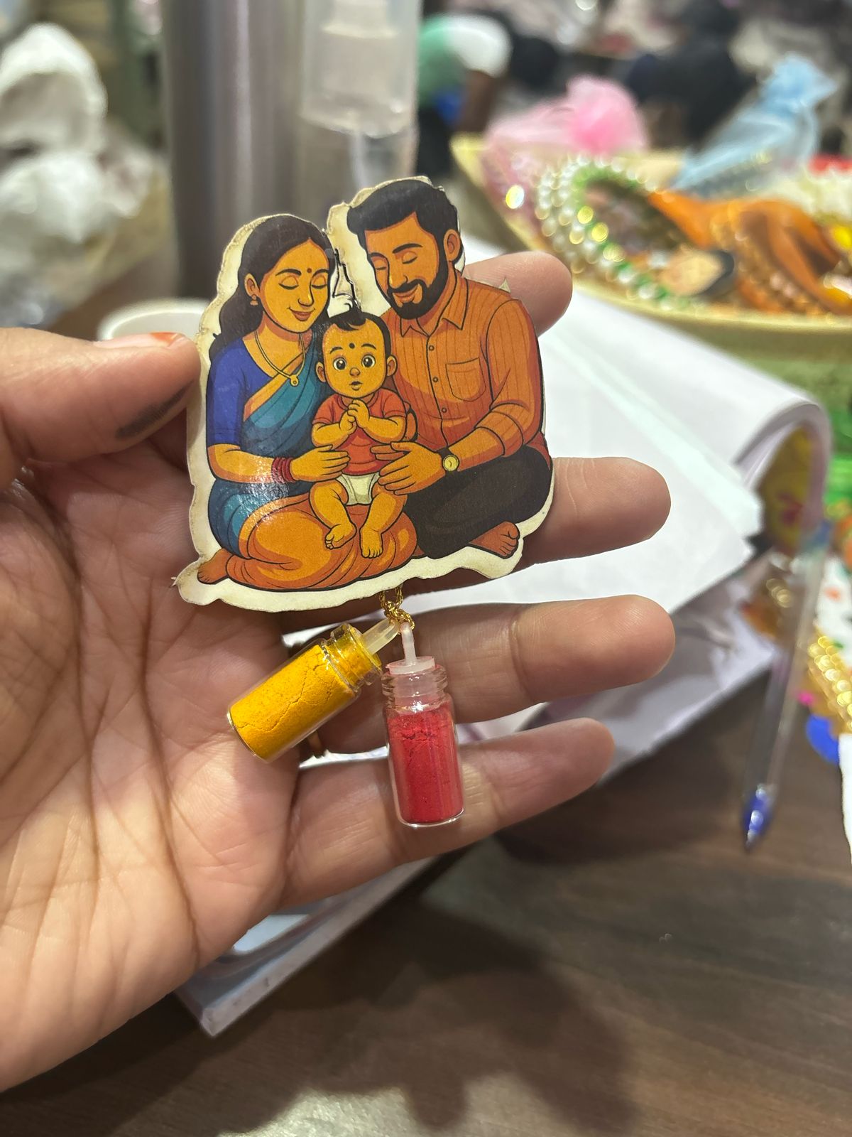 Annaprashana Sanskaar Theme Haldi Kumkum Hamper | Traditional Gift Hampers