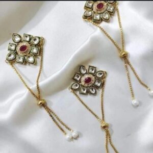 Premium Kundan Bracelet Collection Designer & Latest Bridal & Fancy Wedding, Festive & Party Wear Designs./(1 Piece)