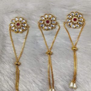 Premium Kundan Design Bracelet – Latest Bridal & Festive Collection. ( 1 piece)