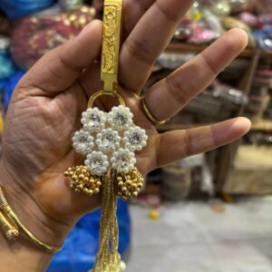 Ladies Pearl Design Satka Elegant Pearl Satka for Women Traditional Bridal Satka.