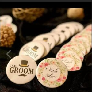 Designer Bridal & Groom Brooch Wedding Sherwani & Lehenga Brooch.