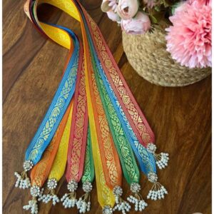 Colourful Swagat Patka – Premium Wedding Welcome Patka Collection.(1 Piece)