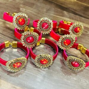 Chunri Bandhej Bracelet – Traditional & Designer Wedding Bracelet Collection.