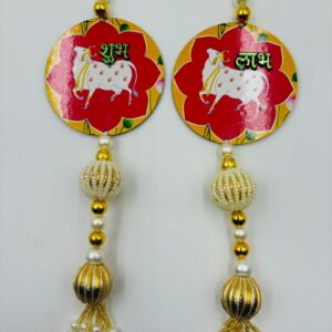 Premium Pickwick Shubh Labh Hamper with Decorative Hanging for Home Entrance, Pooja Room Décor, Wedding Return Gifts & Festive Gift Hampers