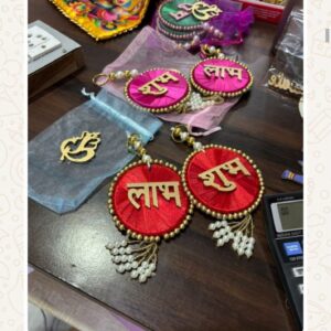 Mini Potli with Shubh Labh –Traditional Return Gift & Festival Collection (1 piece)