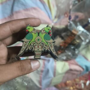 Parrot Haldi Kumkum Hamper – Traditional Haldi Kumkum Gift Sets.