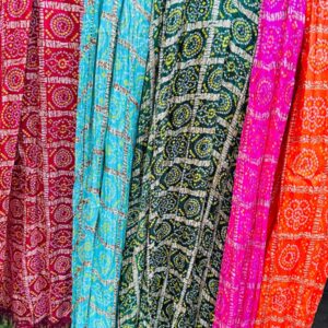 Colourful Barat Swagat Dupatta | Traditional Bandhej & Chunri Welcome Dupatta.