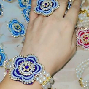 Stylish ring and bracelet set for girls fashion jewellery combo
