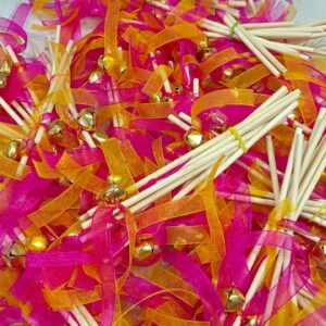 Wedding phera rattle with single gungroo used in Hindu marriage ceremony