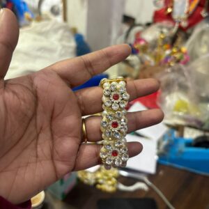 Elegant designer bracelet suitable for weddings, festivals, and gifting occasions