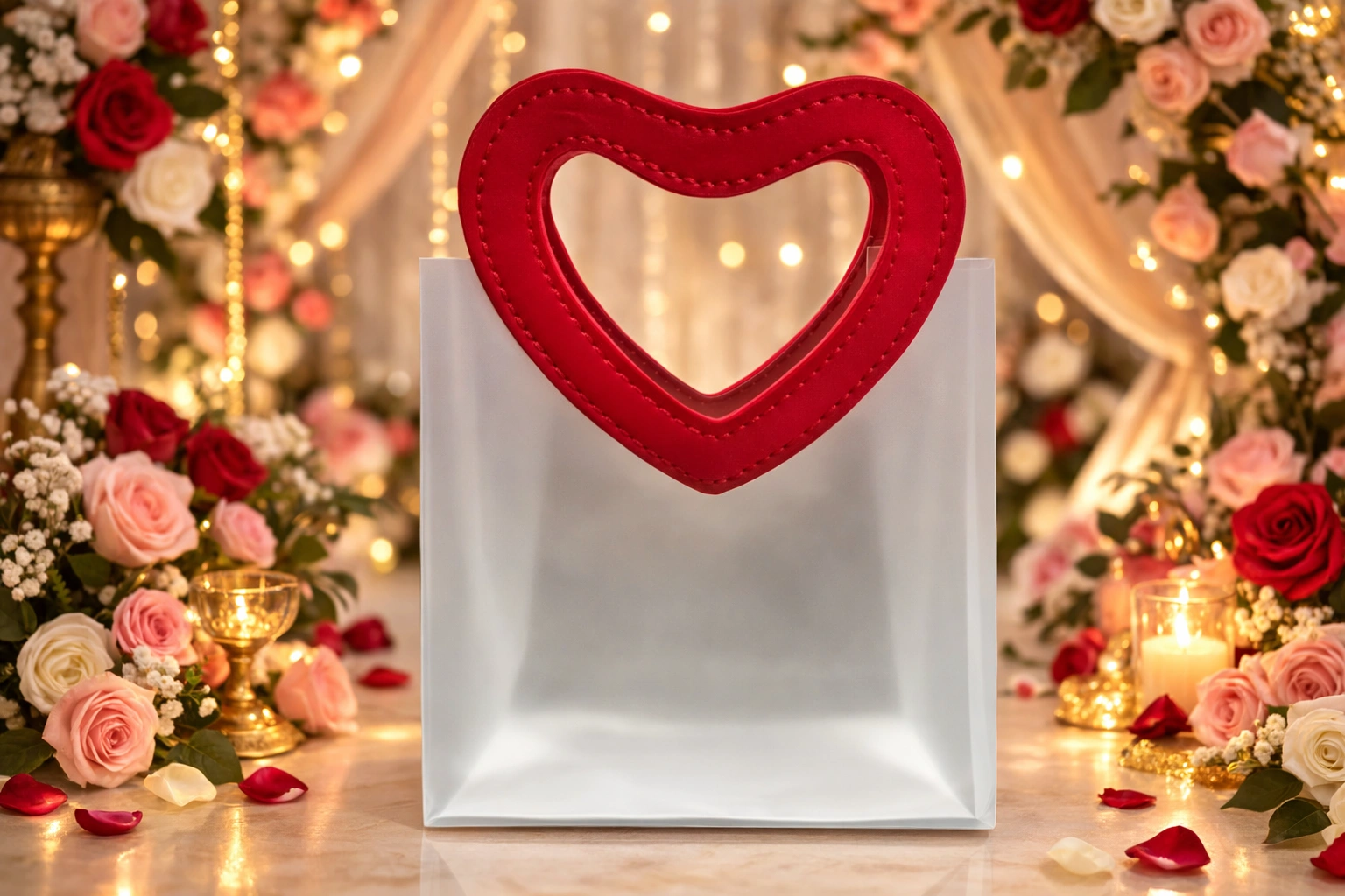 Valentine gift idol in PVC box 9x8x7 for gift hampers
