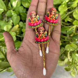 Laxmi Ji design tilak stick for pooja and Diwali rituals