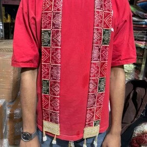 Designer bandhani print phatka for traditional Indian outfits