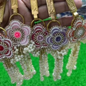 designer women satka traditional hair accessory for girls