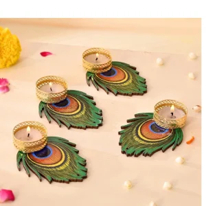 3 Inch Decorative Tea Light Holder for Home Decoration, Diwali Decor and Wedding Decoration