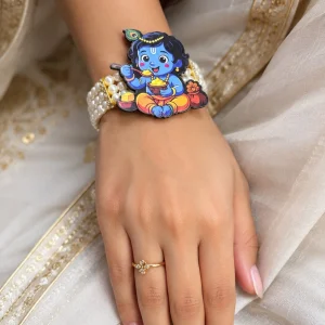 Elegant Baby Shower Bracelet for Women and Mom-to-Be Godh Bharai Celebration Accessory